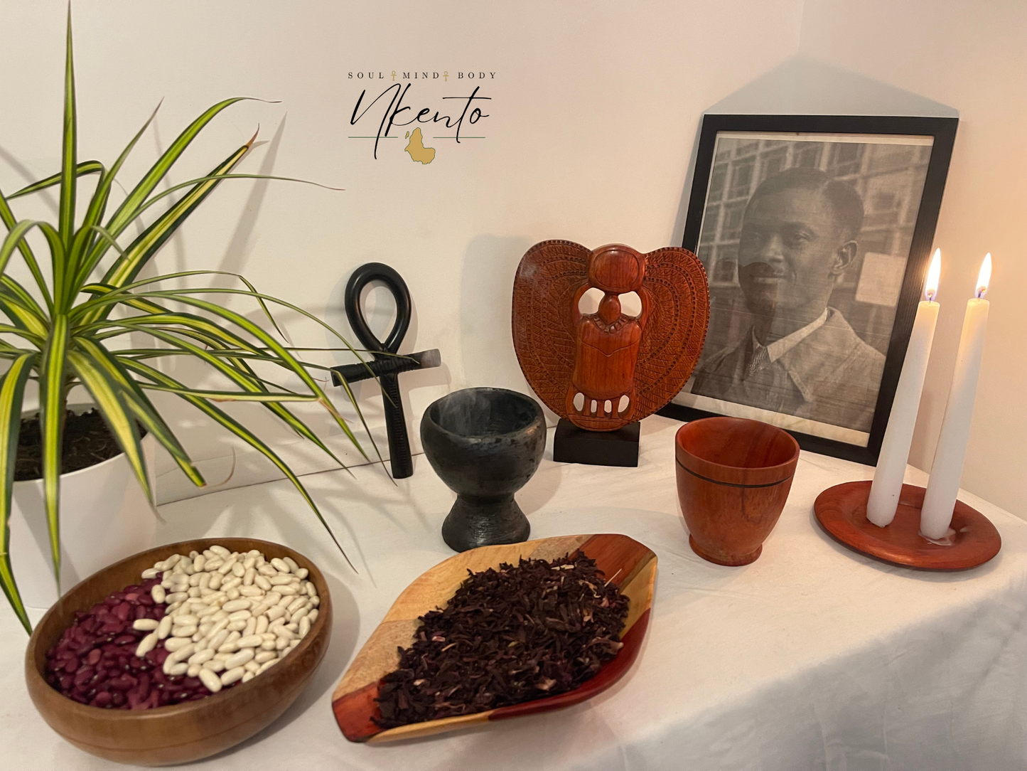 Tasse et sous tasse - Bois padoue