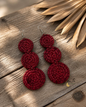 RAFFIA EARRINGS