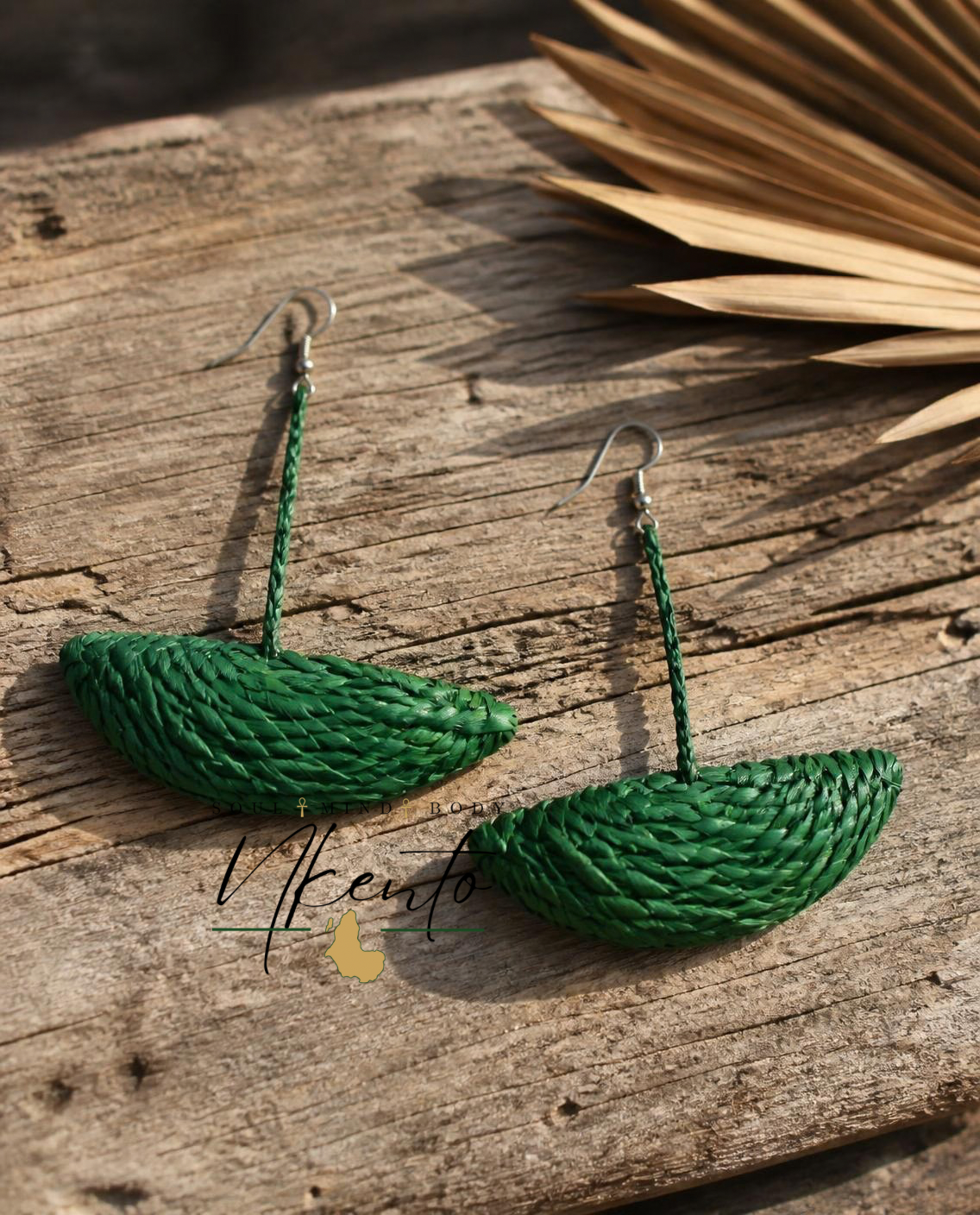RAFFIA EARRINGS