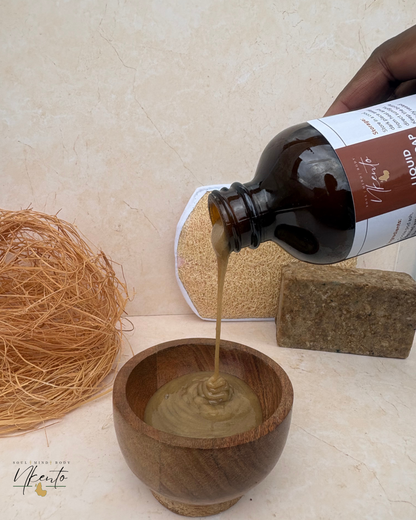 Liquid African Black Soap