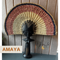 Akuaba Hand Fan – Handwoven Fertility Doll Fan