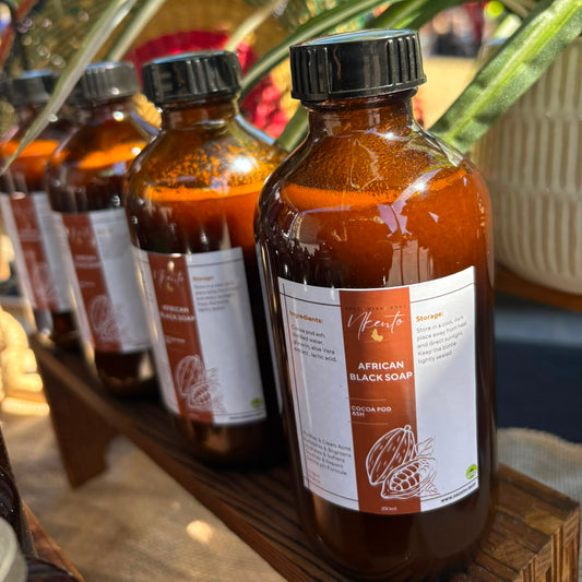Liquid African Black Soap